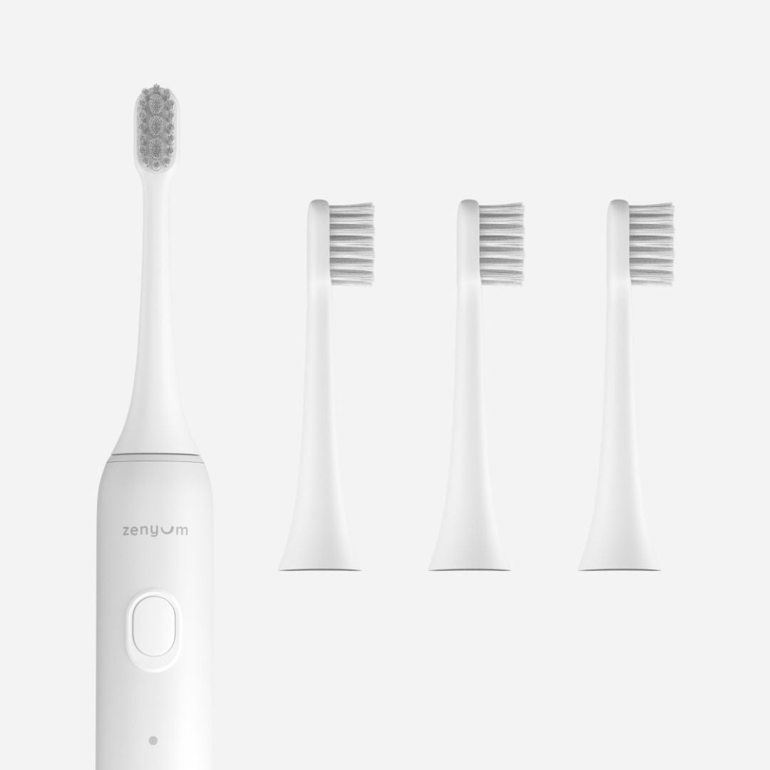 ZenyumSonic™ Go + Brush Head 3-Pack