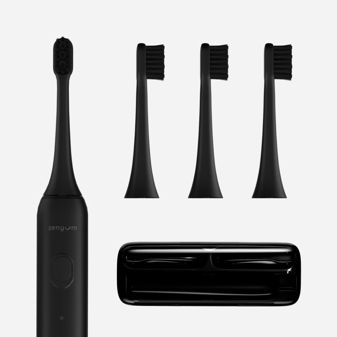 ZenyumSonic™ Go 聲波震動牙刷 +刷頭3件裝 + 旅行盒