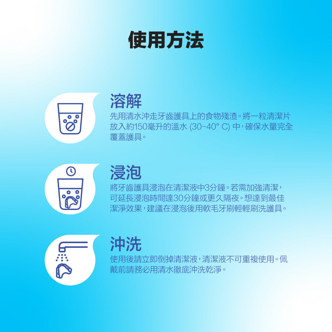 ZenyumFresh 牙套清潔片