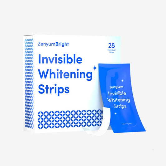 ZenyumBright™ Brightening · Hypoallergenic water-soluble dental patches pack of 28 pieces