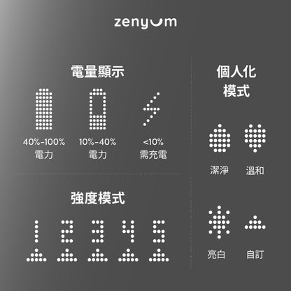 ZenyumSonic™ Pro 聲波震動牙刷 1.0【4 折】
