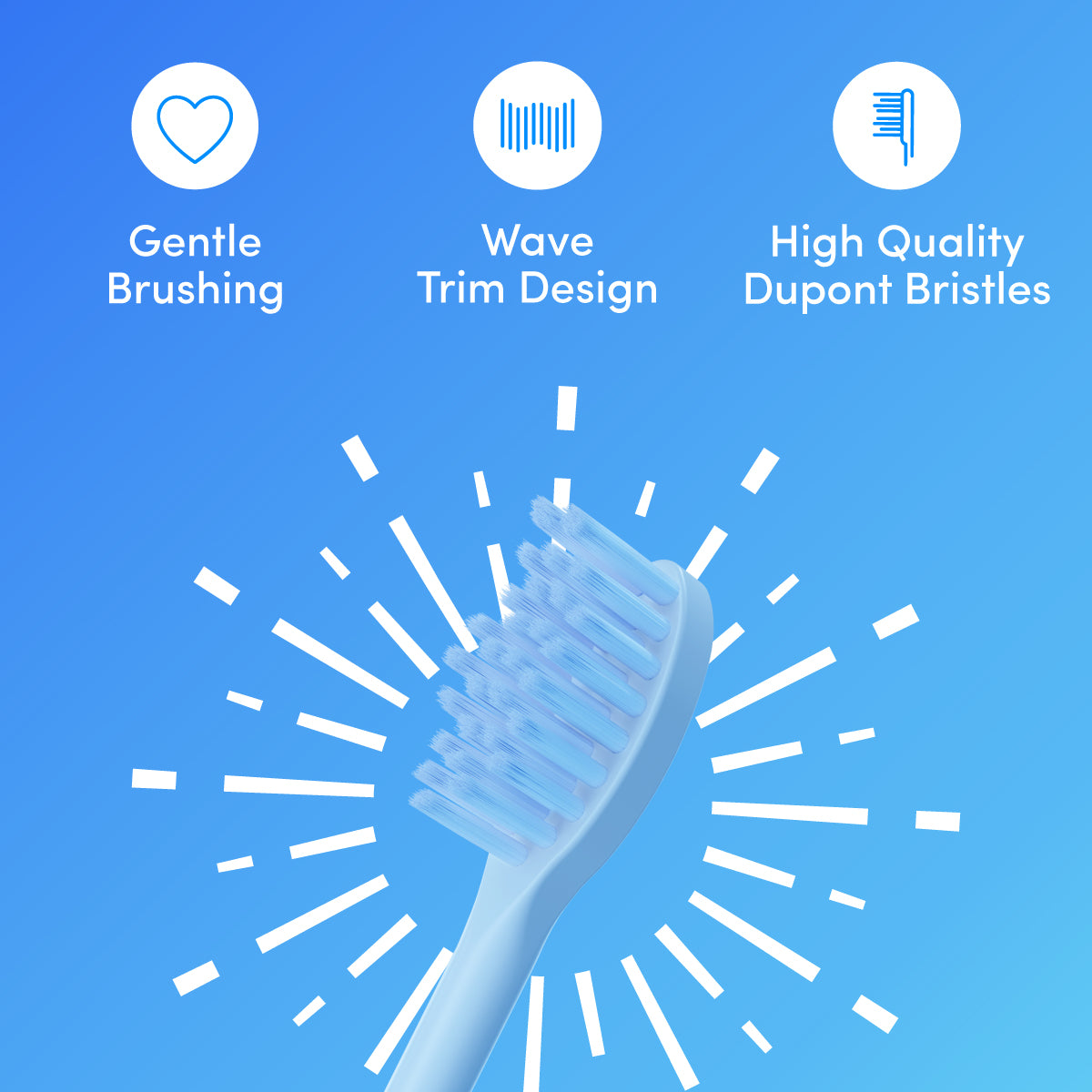 Zenyum Sonic™ Spark Sonic Toothbrush Replacement Heads, 2-Pack