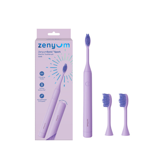 ZenyumSonic™ Spark 基礎護齒套裝（聲波電動牙刷 + 替換刷頭）