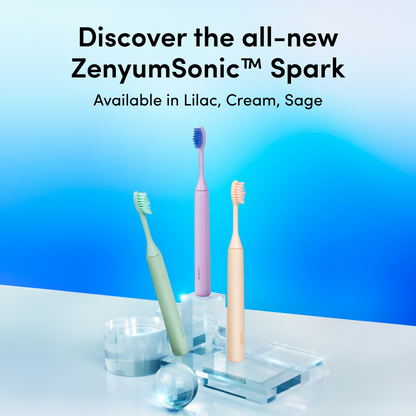 ZenyumSonic™ Spark 聲波震動牙刷刷頭 2件裝